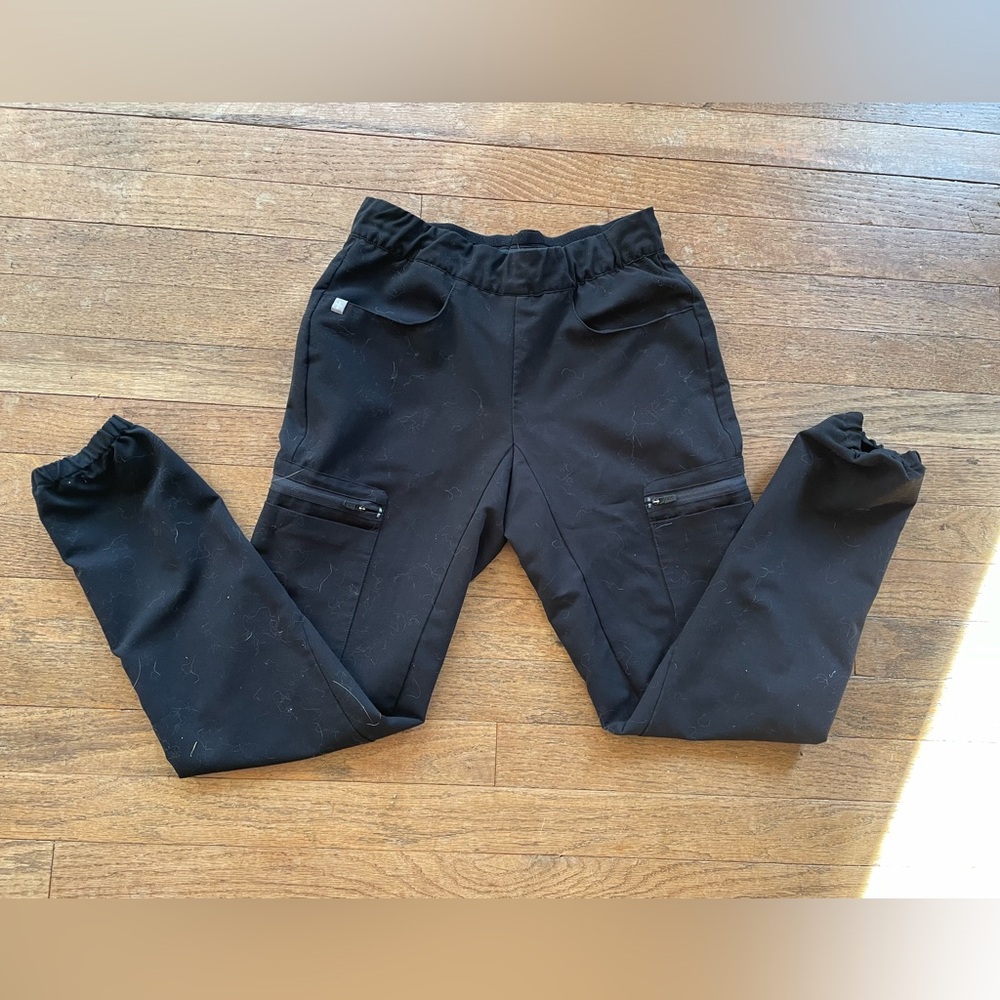 Figs xxs black womens lima jogger scrub pants